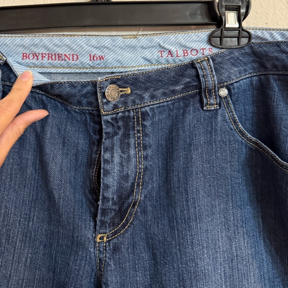 Talbots Medium Wash Boyfriend Jeans for Women - Picture 4 of 7